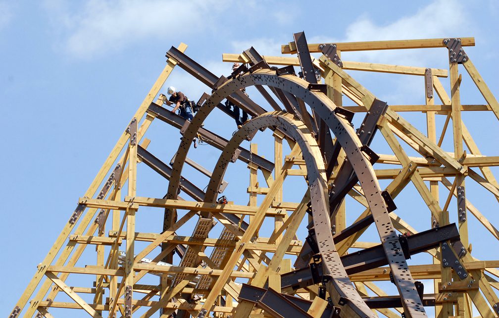 In the roller coaster world, RMC towers above the competition