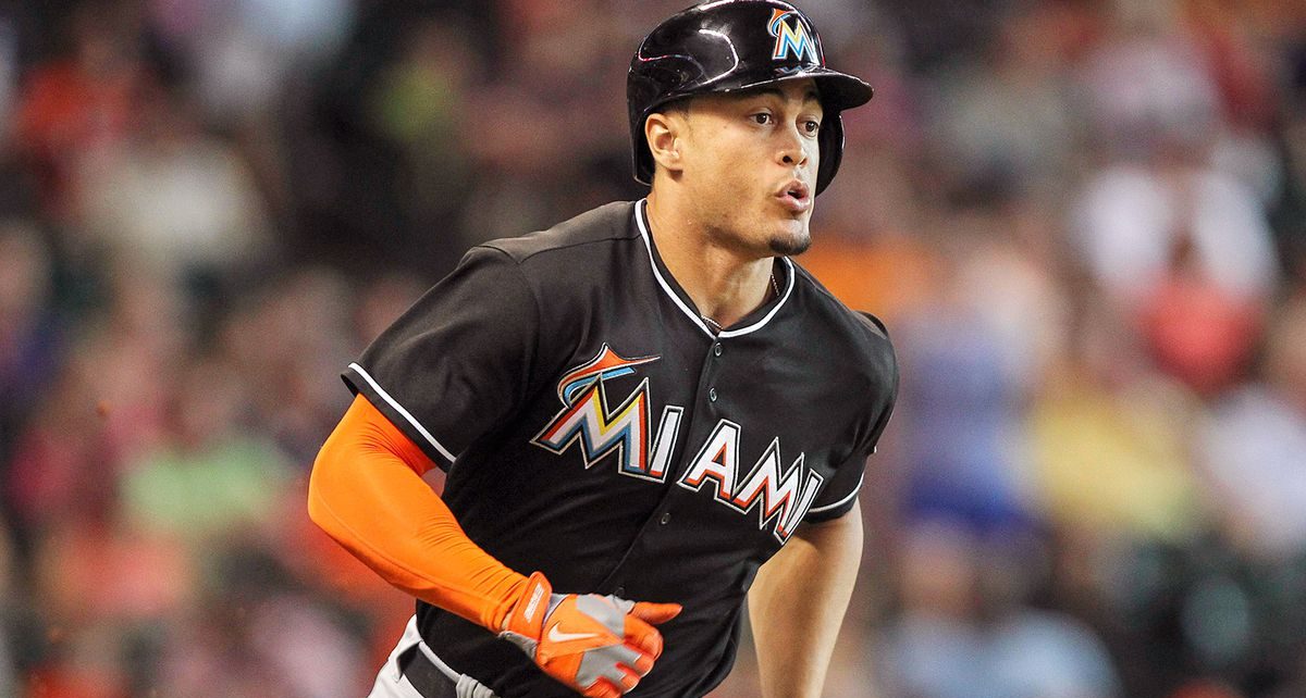 Miami Marlins Star Giancarlo Stanton Listed Day to Day After HPB