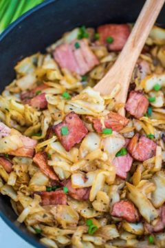 Bacon Fried Cabbage