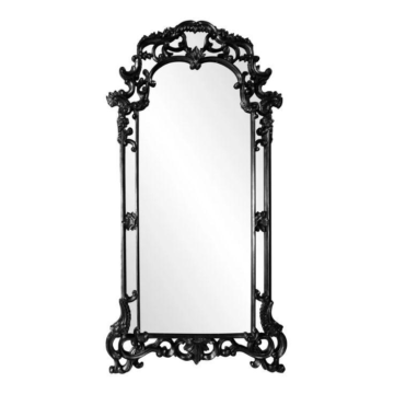 Wall Mirrors with Black Lacquer Finish