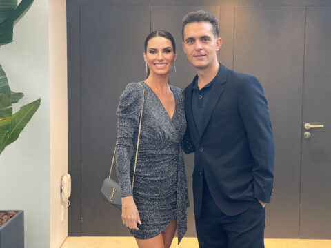 Silvia Kal and Pedro Alonso at he Sitges Film Festival