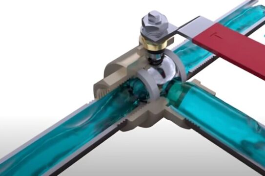 T-port of the 3-Way Ball Valve