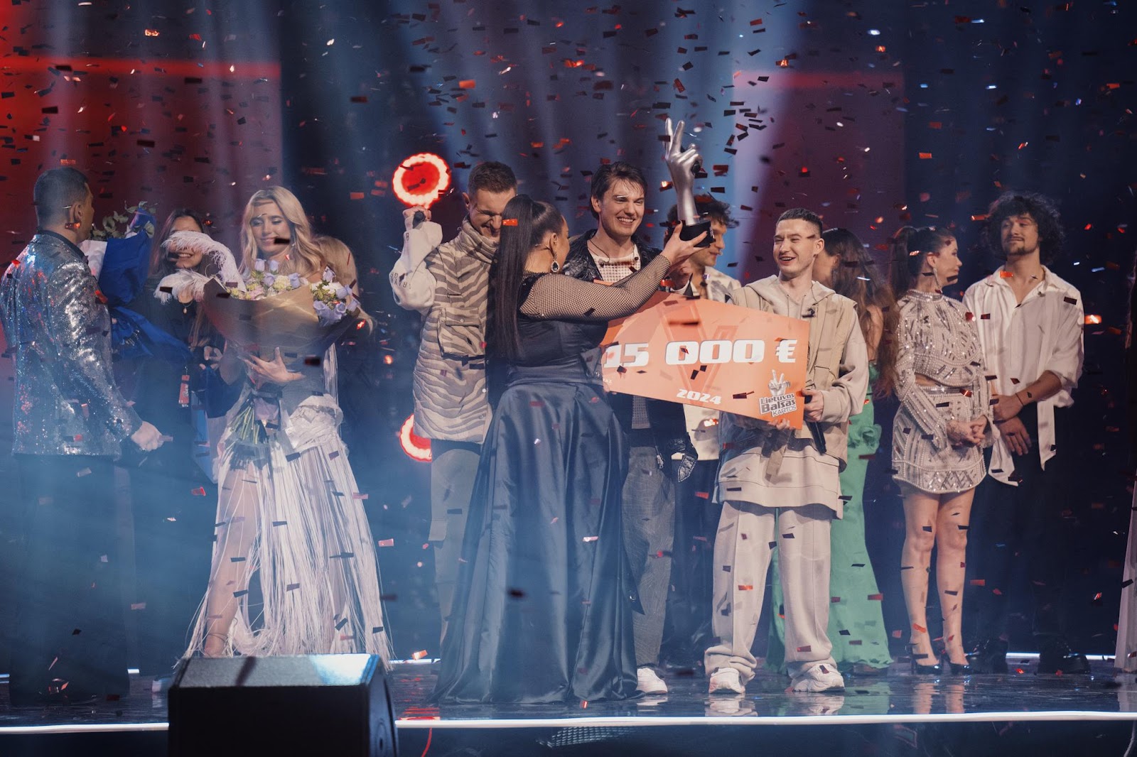 Pergalės šventė: „Lietuvos balsas“ 2 sezoną laimėjo vaikinų grupė „T3“.