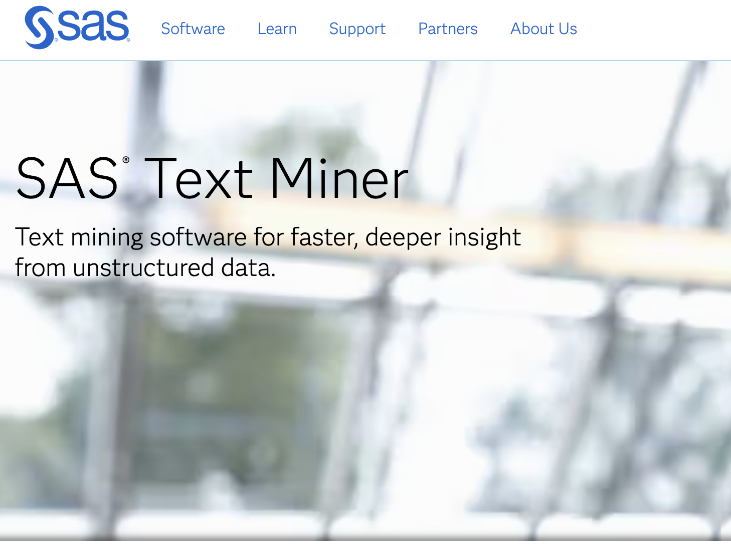 3.SAS Text Miner