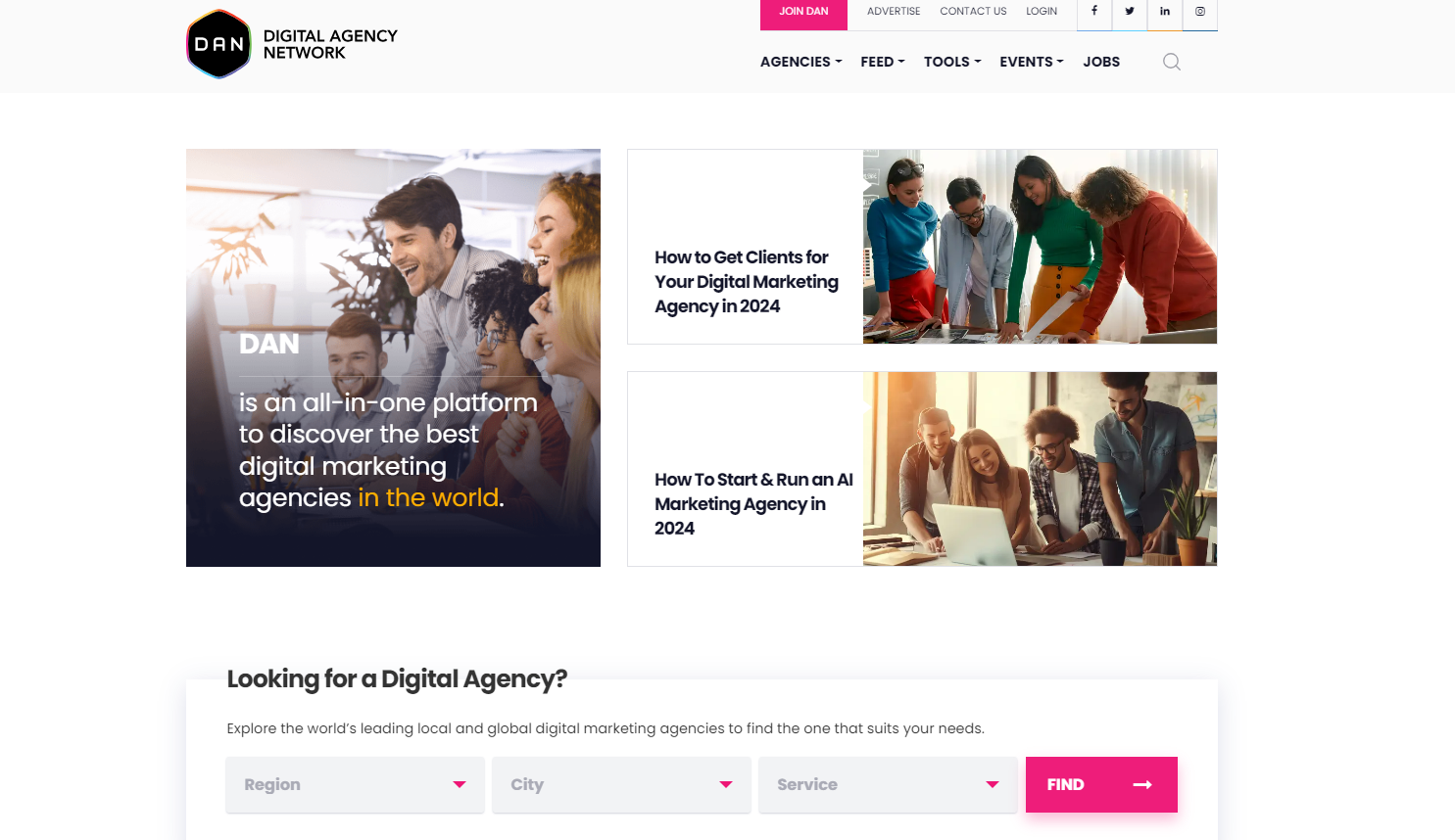 1- Digital Agency Network