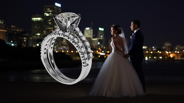 Faux Engagement Rings